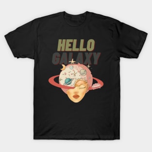 Hello galaxy. T-Shirt
